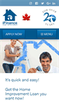 Mobile Screenshot of ifinancehomeimprovement.com